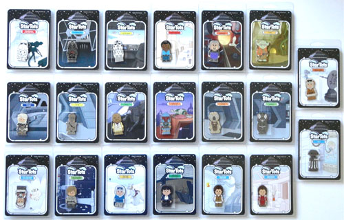 画像: 2015 Celebration Anaheim Exclusive Collectors Panel Star Tots Set of 20 + Display Box C-8.5/9