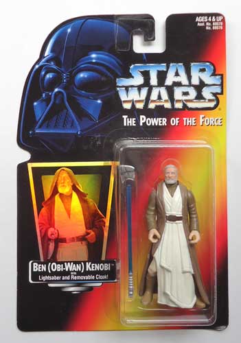 画像1: Red Carded Ben (Obi-Wan) Kenobi (Short Saber) with Hologram C-8/8.5