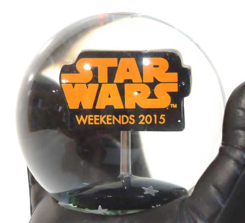 画像: 2015 Star Wars Weekends Exclusive Darth Vader Hand Mini Snowglobe C-8.5/9