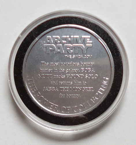 画像: 2015 Celebration Anaheim Exclusive Boba Mutt Archive Party Coin C-8.5/9