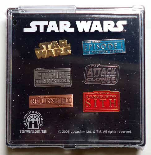 画像1: 2005 Star Wars Collecter Pin SET C-8.5/9