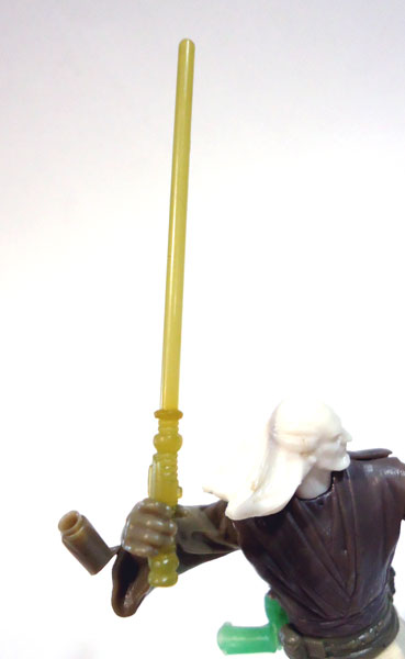 画像: Episode1 Qui-Gon Jinn Jedi Master With Lightsaber & Comm Link Prototype (Test Shot)