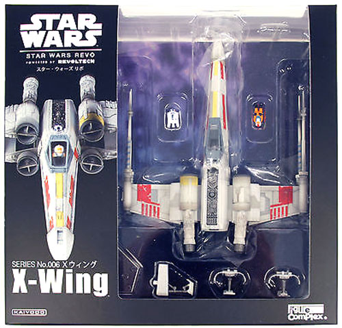 画像1: KAIYODO Star Wars Revo No.006 X-Wing C-8.5/9