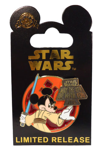画像: Disney Star Wars Mickey May 4th Be With You & Goofy Revenge of 5th 2015 Pins (SET of 2) C-8.5/9