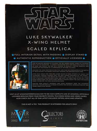 画像: 2007 Master Replica Luke Skywalker X-Wing Helmet Scaled Replica