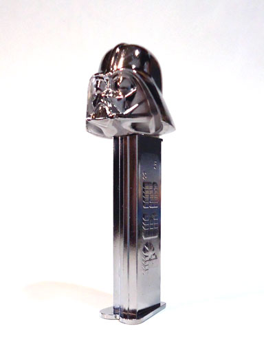 画像: 2001 PEZ Dispenser Toy eXpo Exclusive Silver Chrome Darth Vader  C-8.5/9