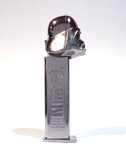 画像: 2001 PEZ Dispenser Toy eXpo Exclusive Silver Chrome Darth Vader  C-8.5/9