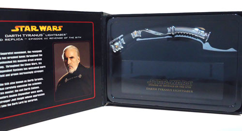 画像: 2005 Master Replica Collectors .45 Scaled Replica Darth Tyranus (ROTS) Lightsaber