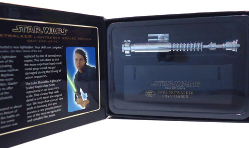 画像: 2004 ebay Exclusive Master Replica Collectors .45 Scaled Replica Luke Skywalker (ROTJ) Lightsaber