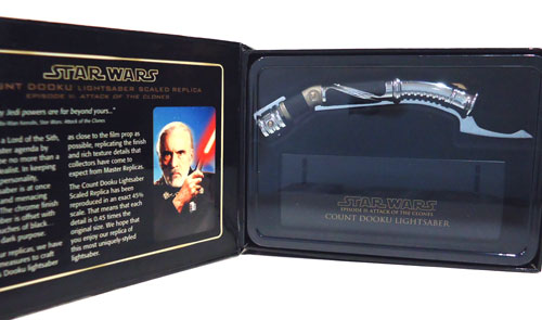 画像: 2004 Master Replica Collectors .45 Scaled Replica Count Dooku (AOTC) Lightsaber