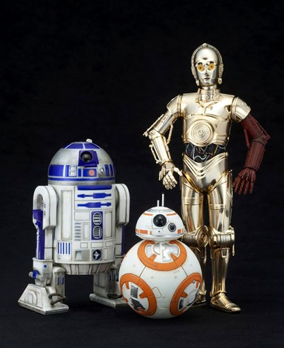 画像: KOTOBUKIYA ARTFX+ 1/10 R2-D2 & C-3PO with BB-8 Pre-Paintrd Model Kit C-8.5/9