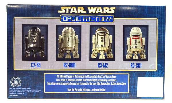 画像: 2016 Disney Parks Star Wars Rogue One Droid Factory 4-Pack C-8.5/9