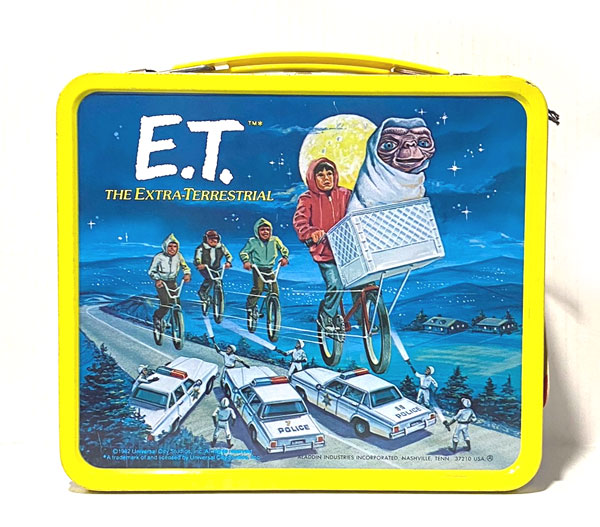 画像: E.T. The Extra Terrestrial 1982 Metal Lunchbox w/Thermos (w/Tag) C-8/8.5