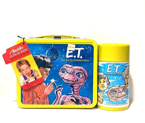 画像1: E.T. The Extra Terrestrial 1982 Metal Lunchbox w/Thermos (w/Tag) C-8/8.5