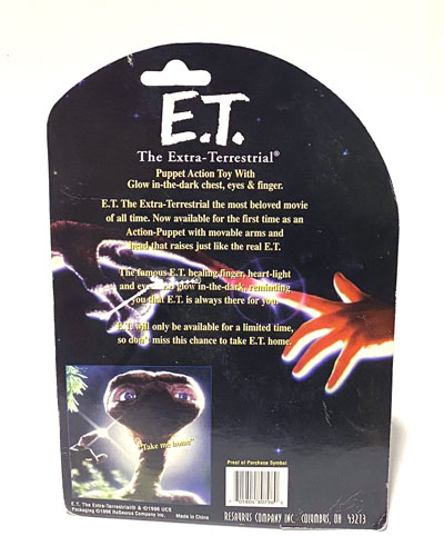 画像: 1996 E.T. The Extra-Terrestrial Plastic Figure 1
