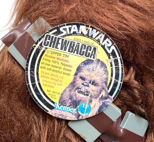 画像: 1977 Kenner 20"Chewbacca with Tag