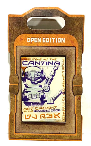 画像1: 2019 Star Wars Galaxy's Edge DJ R3X Open Edition Pin C-8.5/9