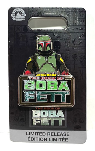 画像1: 2021 Disney Parks Excusive Star Wars BOOK OF BOBA FETT Limited Release Three Pin C-8.5/9