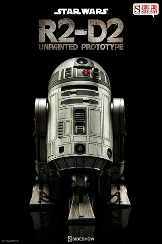 画像1: Sideshow SDCC 2016 Exclusive 1/6 R2-D2 Unpainted Prototype