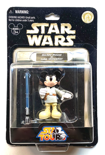 画像1: Disney Theme Park Exclusive Star Tours Mickey Mouse as Luke Skywalker C-7.5/8