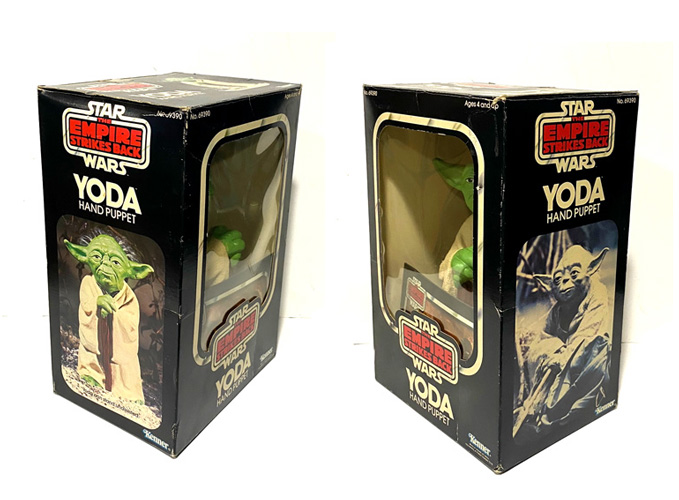 画像: 1980 Kenner Yoda Hand Puppet MIB C-8/8.5