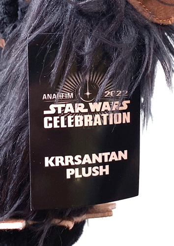 画像: Star Wars Celebration Anaheim 2022 Exclusive Krrsantan Plush C-8.5/9