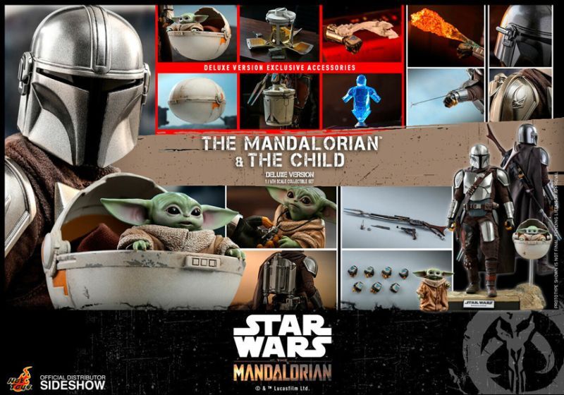 画像: Hot Toys 1/6 TMS015 The Mandalorian & The Child Deluxe Version UESD C-8.5/9