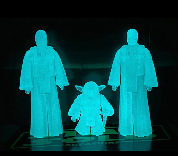画像: 2022 Stan Solo Custom Glow in the Dark Force Ghosts set