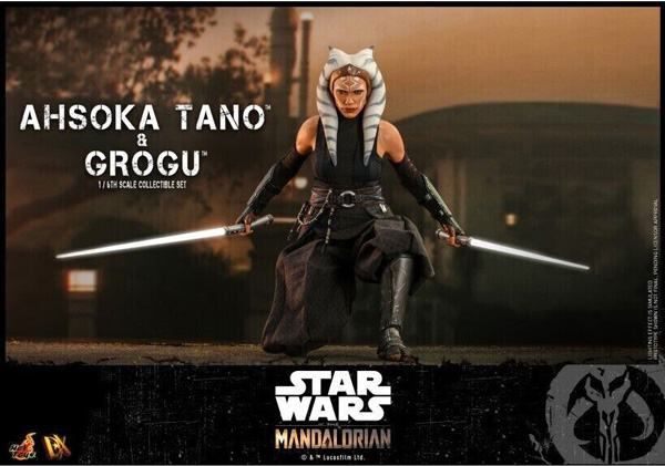 画像: Hot Toys 1/6 DX21 The Mandalorian Ahsoka Tano & Grogu NEW