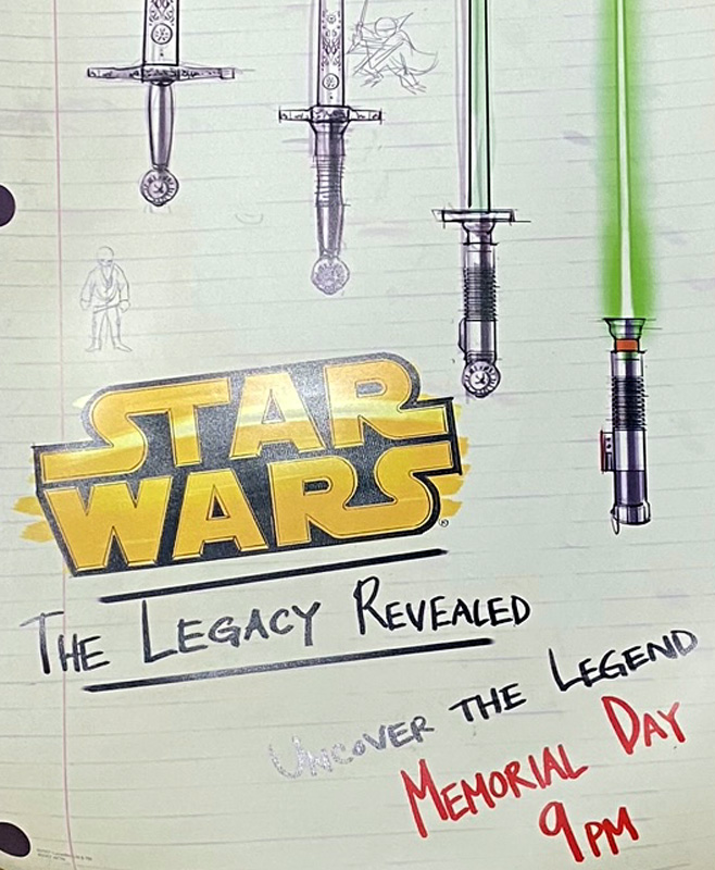 画像: 2007 The HISTORY CHANNEL Star Wars The Legacy Revealed Promotional Banner (On Con.UT)