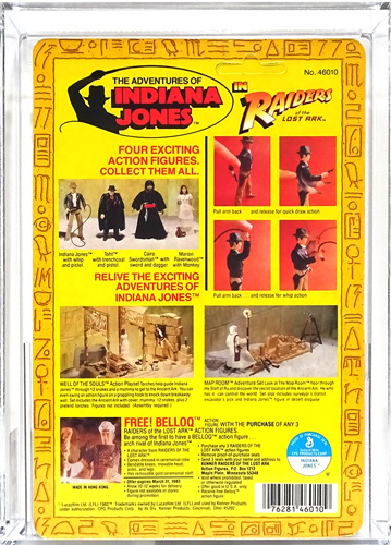 画像: Indiana Jones SERIES 1 / 4 BACK AFA 80 #11328484