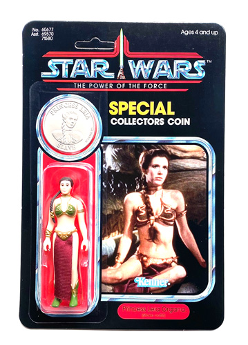 画像1: 2023 Stan Solo Custom (Princess Leia Slave Outfit) POTF on Card