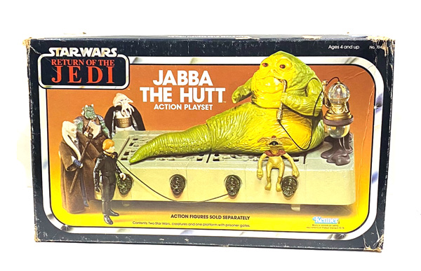 画像1: Vintage Kenner Playset Jabba the Hutt C-8/8.5 (BOX C-7/7.5)