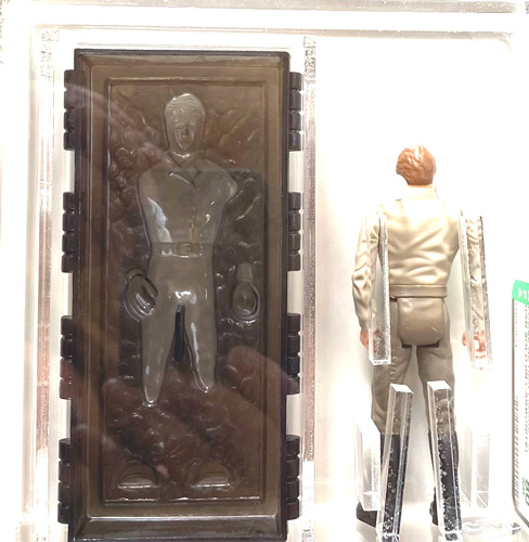 画像: Han Solo Carbonite AFA 80 #11892924