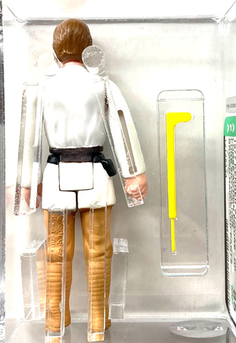 画像: Kenner Luke Skywalker Brown Hair/Dark Pants AFA 85 #12135434 ARCHIVAL