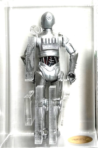 画像: 2009 Legacy Collection Droid Factory U-3PO Silver (Build A Droid) AFA 90 #17850883