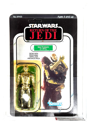 画像1: Tsukuda ROTJ C-3PO (Removable Limbs) AFA 80Y #11263257