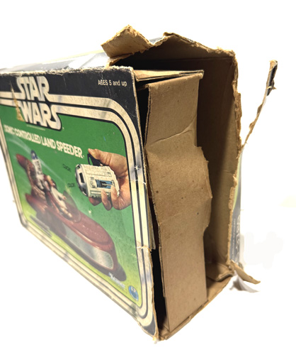 画像: Vintage Kenner Vehicle Sonic Controlled Land Speeder Loose Complete with Damage BOX