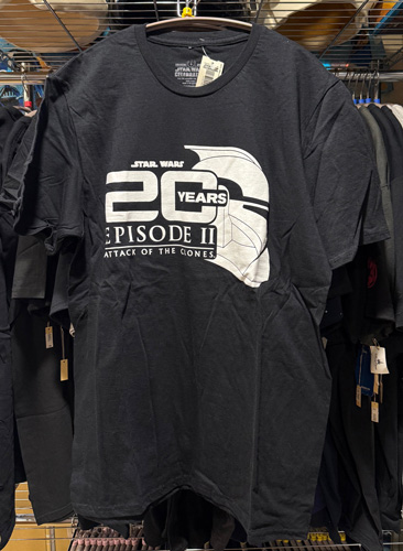 画像1: STAR WARS CELEBRATION Anaheim 2022 20YEARS EPISODE2 T-Shirt (New)