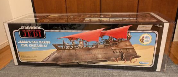 画像: 2019 HASBRO VINTAGE COLLECTION Jabba's Sail Barge AFA U85 ARCHIVAL #12286350 (On Con.IM) 