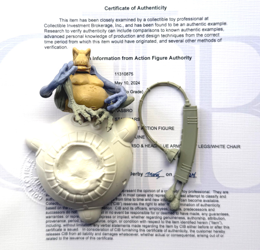 画像: 2004 HASBRO RAPPERTUNE Prototype (Test Shot) with COA (On Con. BB)