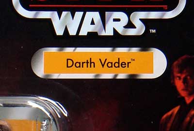 画像: 2010 Vintage Collection VC13 Darth Vader (Carded variant) C-8/8.5