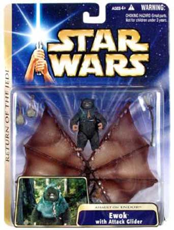 画像1: SAGA Ultra Figure Ewok with Attack Glider C-7.5/8 