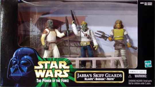 画像1: POTF2 Jabba's Skiff Guards Multi-Figure Pack C-8.5/9