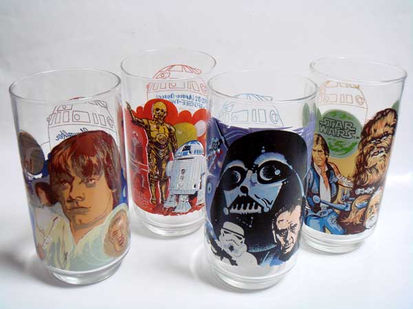 画像1: 1977 Vintage Burger King ANH Glasses (SET of 4)