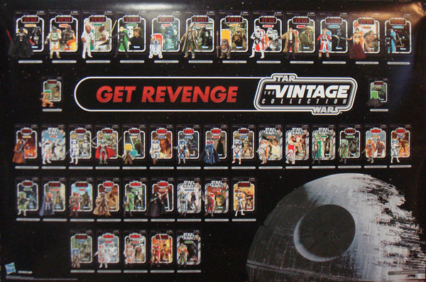 画像: 2011 SDCC Hasbro Revenge of the Jedi 2 Sided Poster C-8.5/9