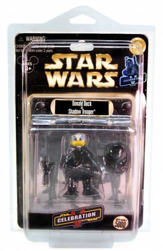 画像1: CelebrationV Exclusive Star Tours Donald Duck as Shadow Trooper with C5 Case C-8.5/9　